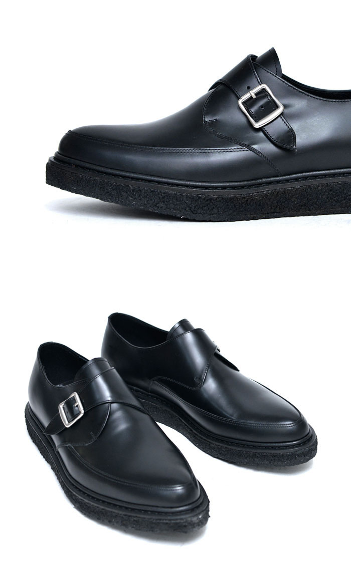 Shoes Dandy & Trendy Calf Monk CreeperShoes 526 GUYLOOK Men's